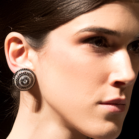 Black Monarch Earrings